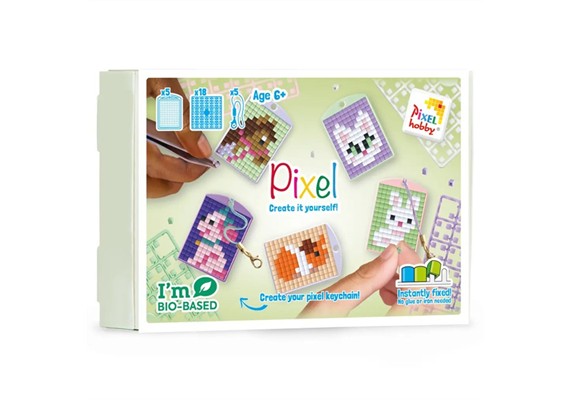 Pixel 23918 Medaillon-Themenbox Haustiere