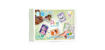 Pixel 23918 Medaillon-Themenbox Haustiere