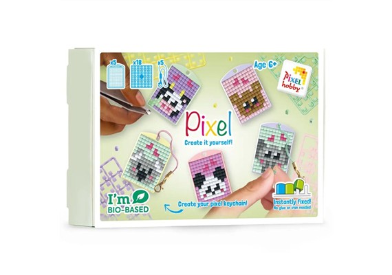 Pixel 23925 Medaillon-Themenbox - Kawaii Wildtiere