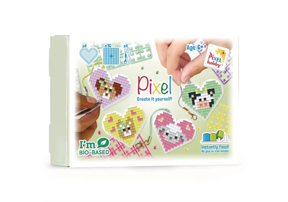 Pixel 25008 Herz Themen Box Tiere