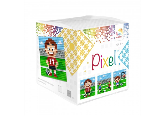 Pixel 29007 Pixel Würfel Fussball