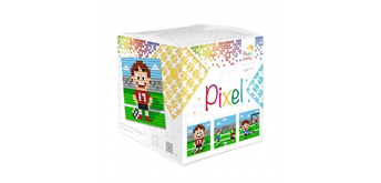 Pixel 29007 Pixel Würfel Fussball