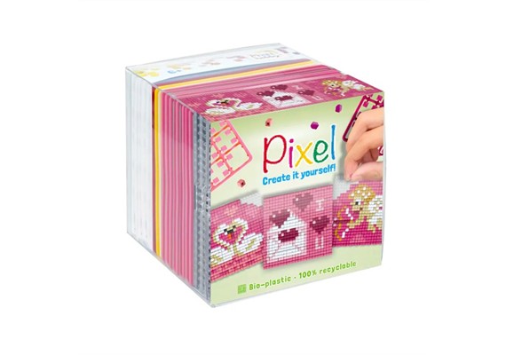 Pixel 29042 Pixel Würfel Valentinstag