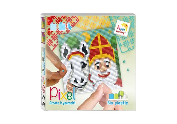 Pixel 44033 Classic Set Nikolaus mit Pferd