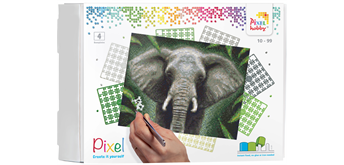 Pixel Classic 4 Basisplatten-Kit - Elefant