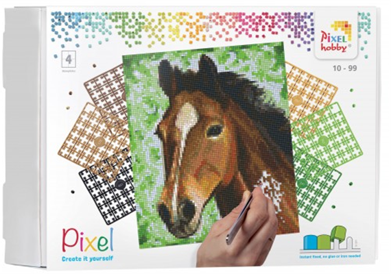 Pixel Classic 4 Basisplatten-Kit - Pferd