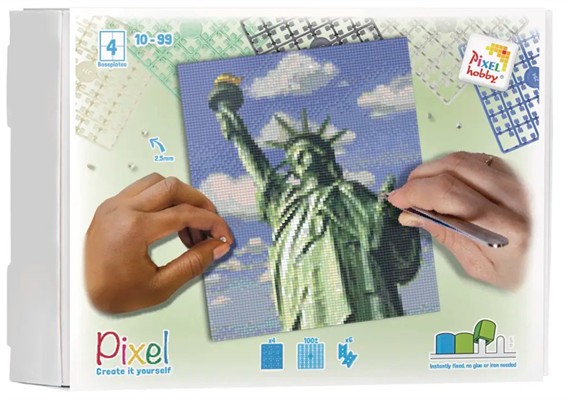 Pixel Classic 4 Basisplatten-Kit - Statue of LIberty