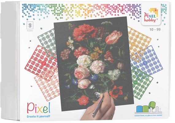 Pixel Classic 9 Basisplatten-Kit - Blumen - De Heem