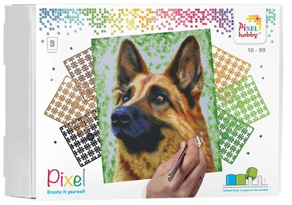 Pixel Classic 9 Basisplatten-Kit - Deutscher Schäferhund
