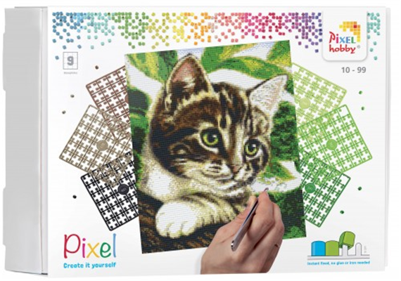 Pixel Classic 9 Basisplatten-Kit - Katze
