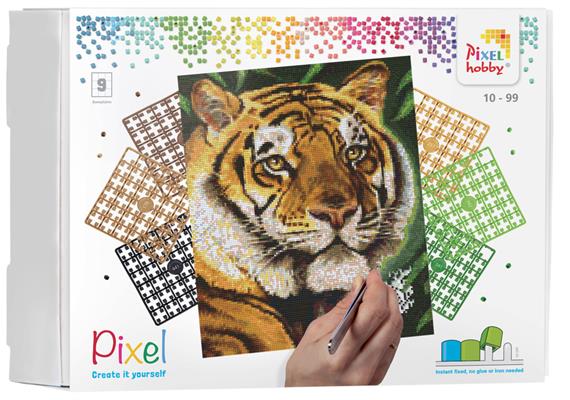 Pixel Classic 9 Basisplatten-Kit - Tiger