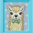 Pixel Geschenkbox mit 23 Pixel Vierecke - Weisses Alpaka | Bild 2