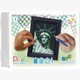 Pixel Geschenkbox mit 30 Pixel Vierecke - Statue of Liberty