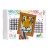 Pixel Geschenkverpackung - Tiger