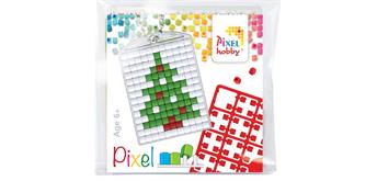 Pixel Medaillon-Set Weihnachtsbaum