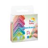 Pixel Set mit 5 Medaillon und Farbkordeln bunte Farben