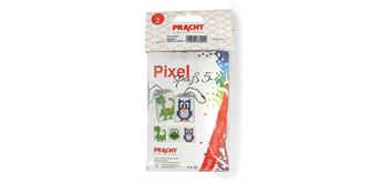 Pixel Spass 5 klein, 2 Medaillon mit Kette