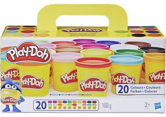 Play-Doh A7924EUC Super Farbenset (20er Pack)