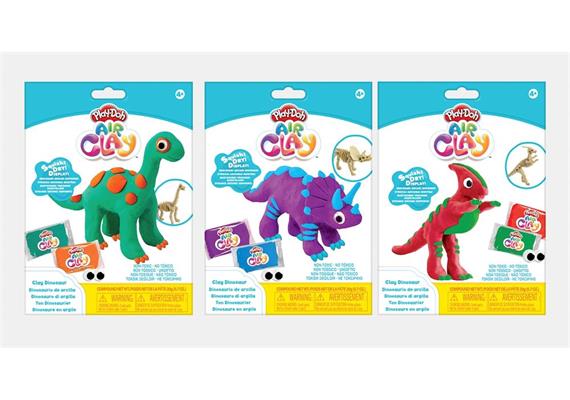 Play-Doh Air Clay Dinosaurier assortiert