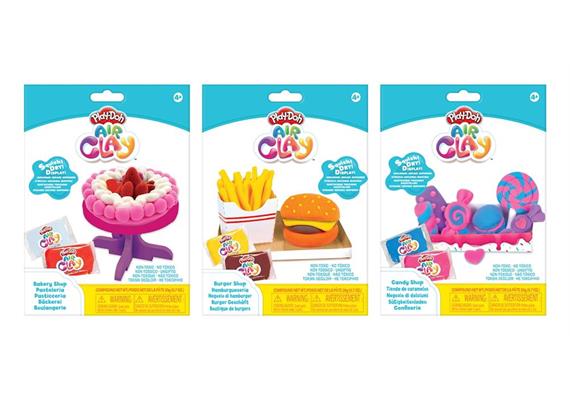 Play-Doh Air Clay Esswaren assortiert