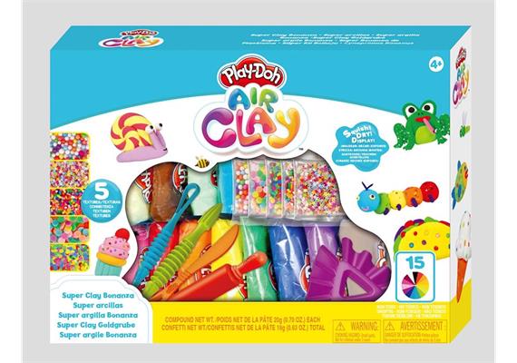 Play-Doh Air Clay Super Clay Goldgrube