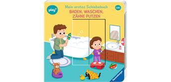 Play+ Mein erstes Schiebebuch: Baden, waschen, Zähne putzen