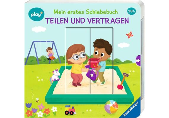 Play+ Mein erstes Schiebebuch: Teilen und vertragen