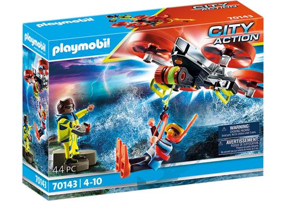 PLAYMOBIL® 70143 Seenot: Taucher-Bergung mit Rettungsdrohne