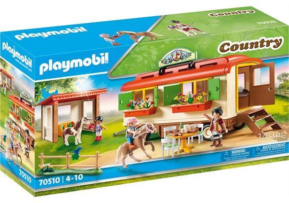 PLAYMOBIL® 70510 Ponycamp-Übernachtungswagen