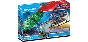 PLAYMOBIL® 70569 Polizei-Hubschrauber: Fallschirm