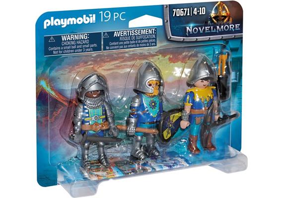 PLAYMOBIL® 70671 3er Set Novelmore Ritter