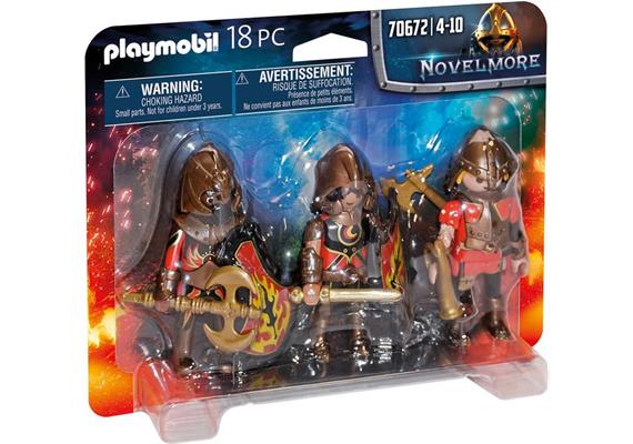 PLAYMOBIL® 70672 3er Set Burnham Raider