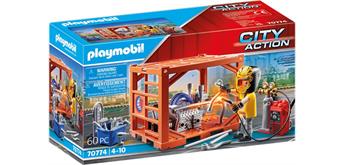 PLAYMOBIL® 70774 Containerfertigung