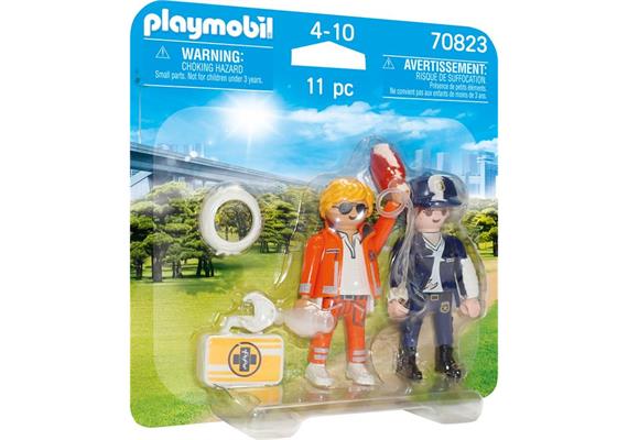PLAYMOBIL® 70823 DuoPack Notarzt und Polizistin