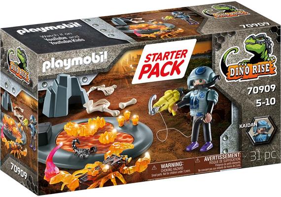 PLAYMOBIL® 70909 Starter Pack Kampf gegen den Feuerskorpion