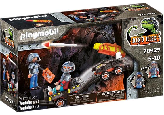 PLAYMOBIL® 70929 Dino Mine Raketenkart