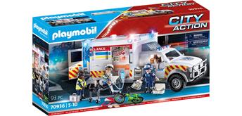 PLAYMOBIL® 70936 Rettungs-Fahrzeug: US Ambulance