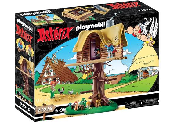 PLAYMOBIL® 71016 Asterix: Troubadix mit Baumhaus