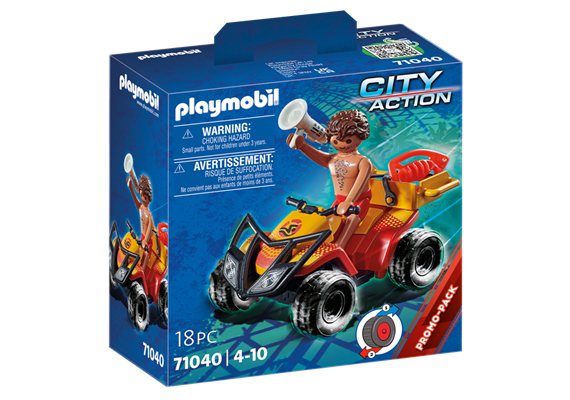 PLAYMOBIL® 71040 City Action Rettungsschwimmer Quad