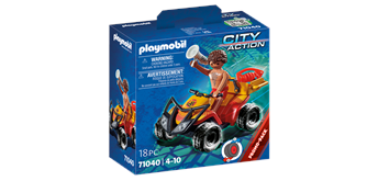 PLAYMOBIL® 71040 City Action Rettungsschwimmer Quad