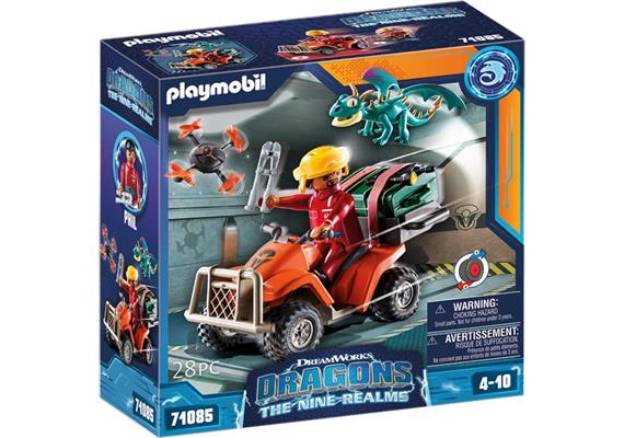 PLAYMOBIL® 71085 Dragons: The Nine Realms - Icaris Quad & Phil