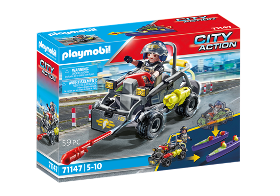 PLAYMOBIL® 71147 SWAT-Multi-Terrain-Quad