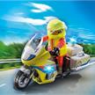 PLAYMOBIL® 71205 Notarzt-Motorrad mit Blinklicht | Bild 3