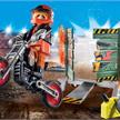 PLAYMOBIL® 71256 Starter Pack Stuntshow Motorrad mit Feuerwand | Bild 3