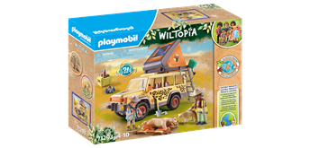 PLAYMOBIL® 71293 Mit dem Geländewagen bei den Löwen