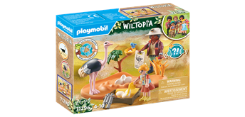 PLAYMOBIL® 71296 Wiltopia Zu Gast bei Papa Strauss