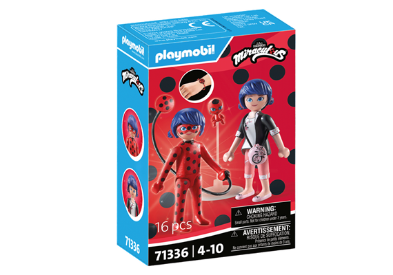 PLAYMOBIL® 71336 Miraculous: Marinette & Ladybug