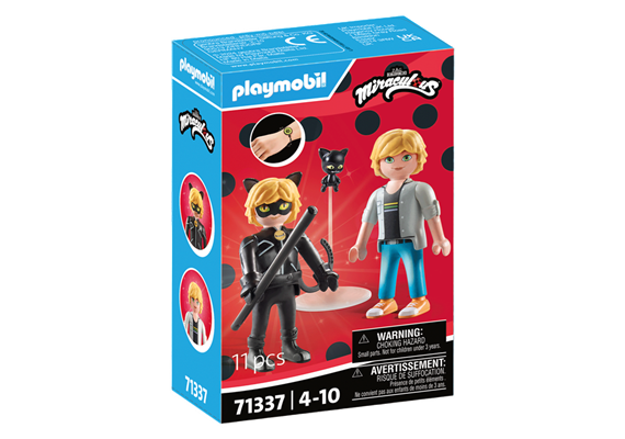 PLAYMOBIL® 71337 Miraculous: Adrien & Cat Noir