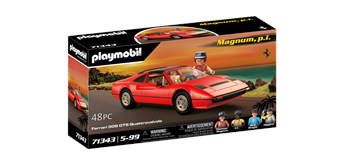 PLAYMOBIL® 71343 Magnum, p.i. Ferrari 308 GTS Quattrovalvole