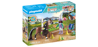 PLAYMOBIL® 71355 Zoe & Blaze mit Turnierparcours